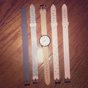 Watch with 5 bands NWT